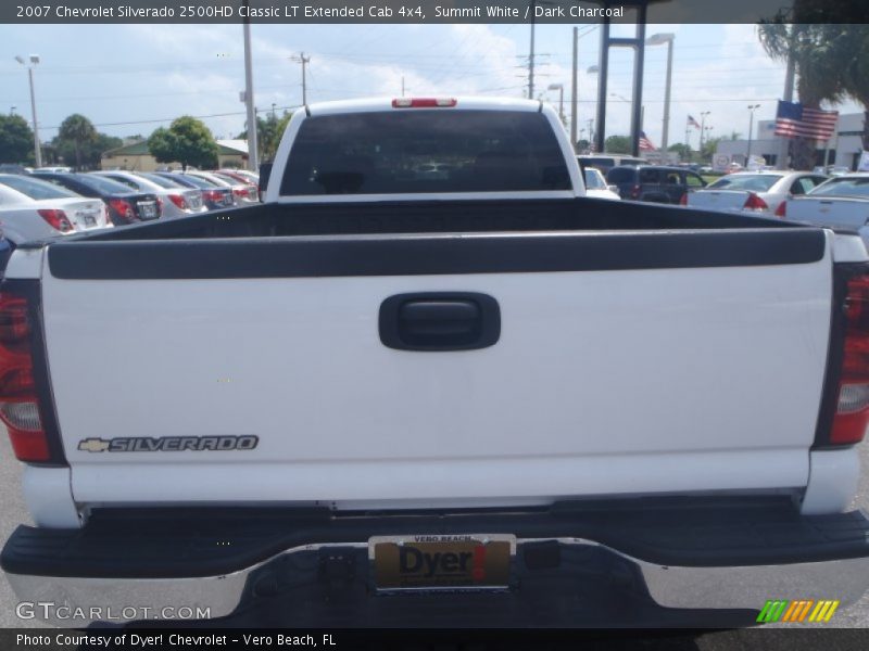 Summit White / Dark Charcoal 2007 Chevrolet Silverado 2500HD Classic LT Extended Cab 4x4