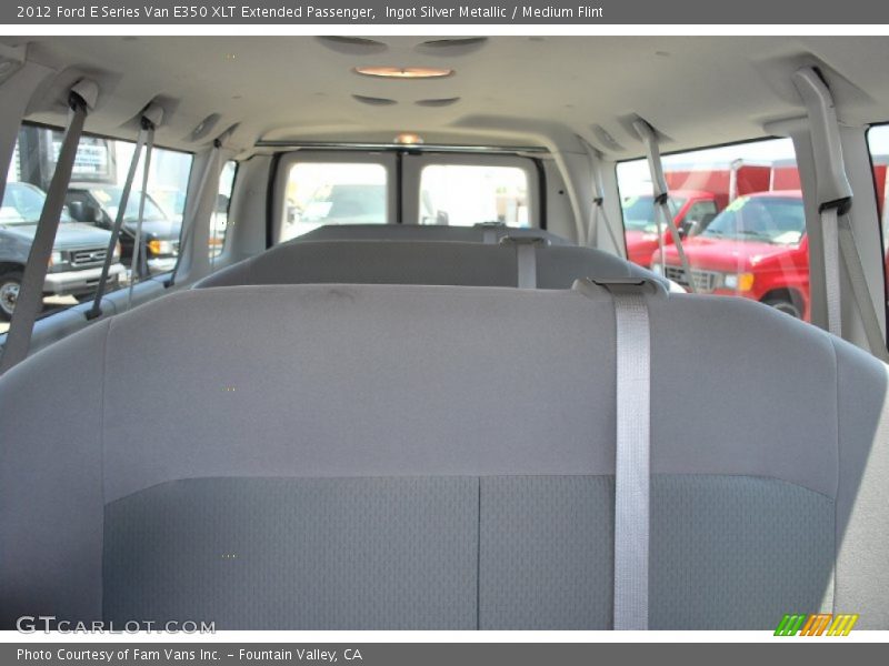 Ingot Silver Metallic / Medium Flint 2012 Ford E Series Van E350 XLT Extended Passenger