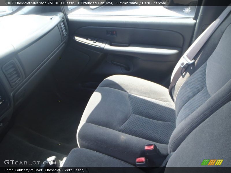 Summit White / Dark Charcoal 2007 Chevrolet Silverado 2500HD Classic LT Extended Cab 4x4