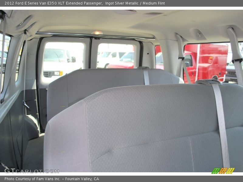 Ingot Silver Metallic / Medium Flint 2012 Ford E Series Van E350 XLT Extended Passenger