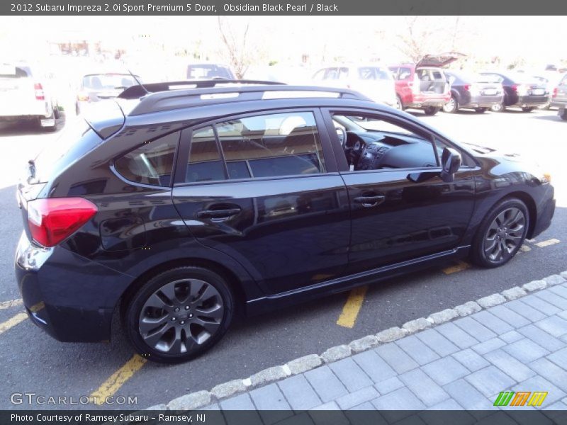 Obsidian Black Pearl / Black 2012 Subaru Impreza 2.0i Sport Premium 5 Door
