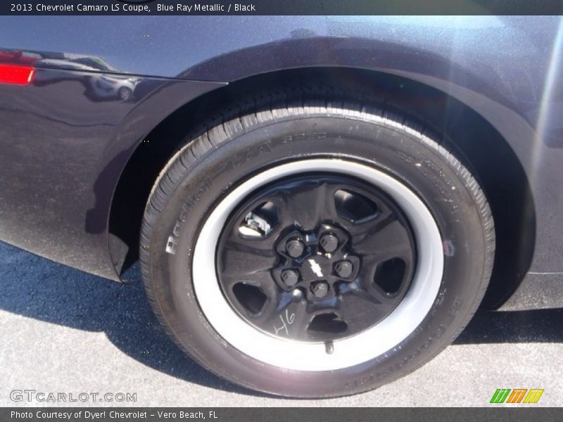 Blue Ray Metallic / Black 2013 Chevrolet Camaro LS Coupe