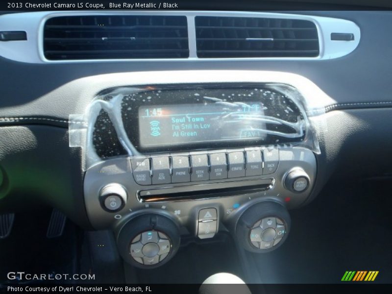 Blue Ray Metallic / Black 2013 Chevrolet Camaro LS Coupe