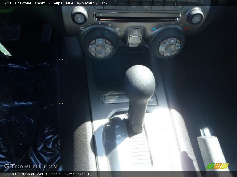 Blue Ray Metallic / Black 2013 Chevrolet Camaro LS Coupe