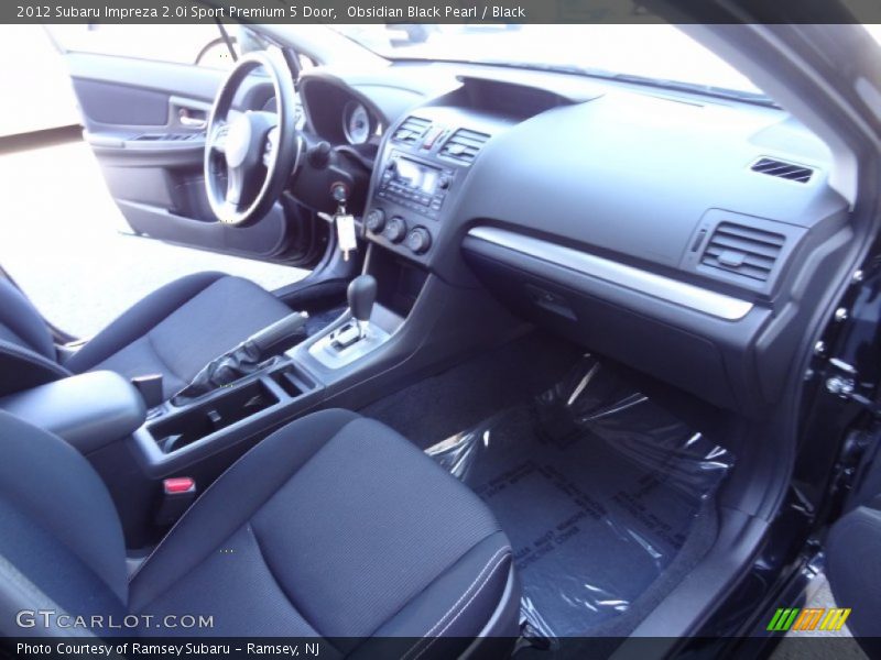 Dashboard of 2012 Impreza 2.0i Sport Premium 5 Door