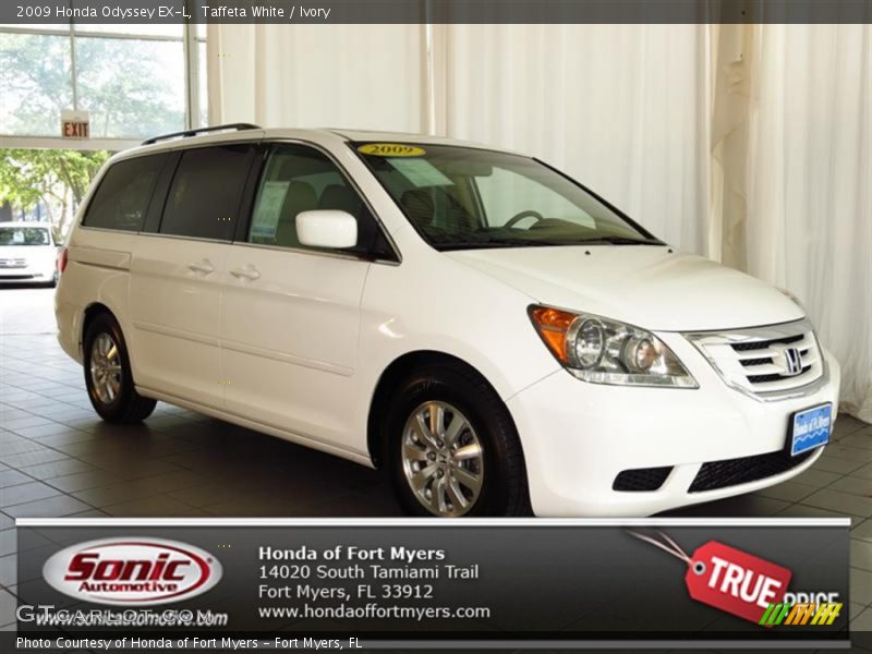 Taffeta White / Ivory 2009 Honda Odyssey EX-L
