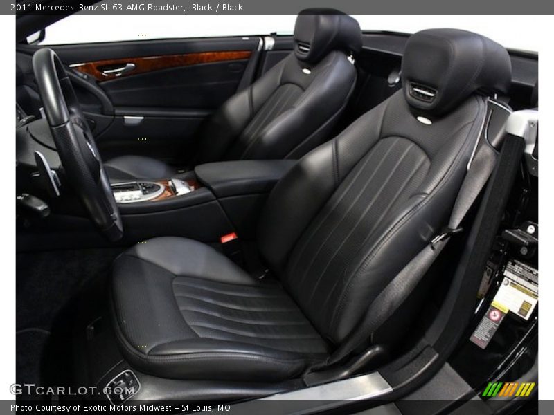 Front Seat of 2011 SL 63 AMG Roadster