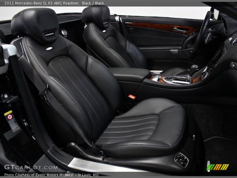Front Seat of 2011 SL 63 AMG Roadster