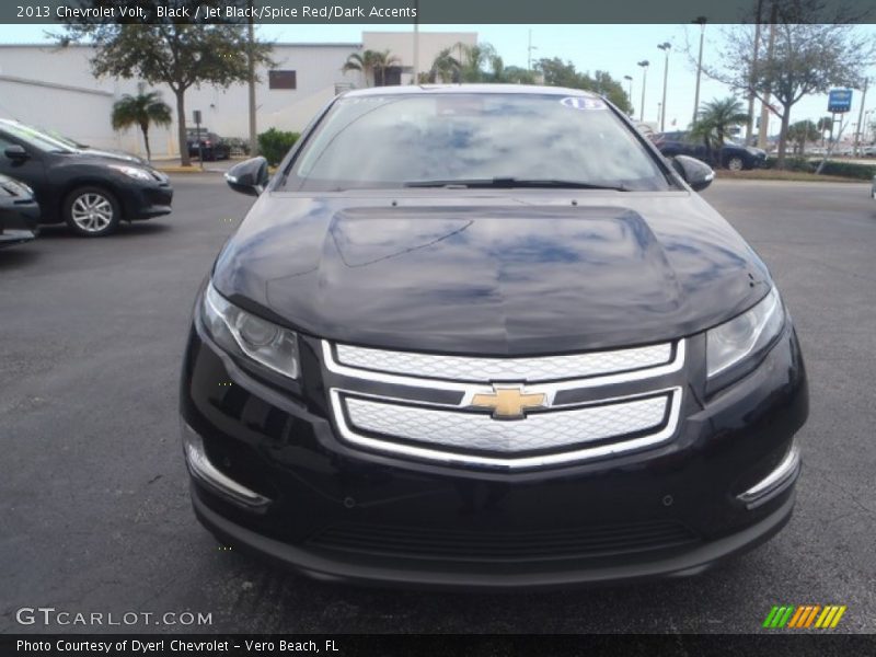 Black / Jet Black/Spice Red/Dark Accents 2013 Chevrolet Volt