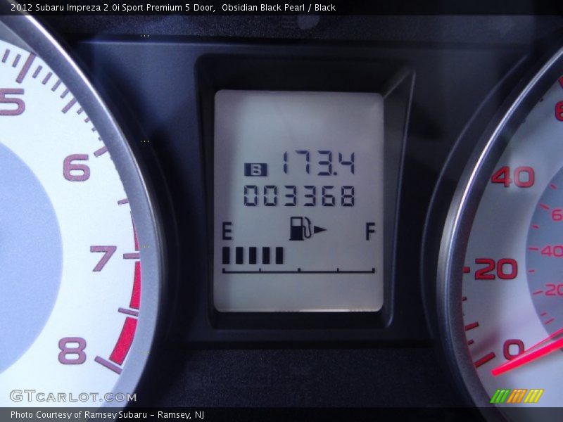 Obsidian Black Pearl / Black 2012 Subaru Impreza 2.0i Sport Premium 5 Door