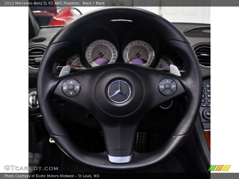 2011 SL 63 AMG Roadster Steering Wheel