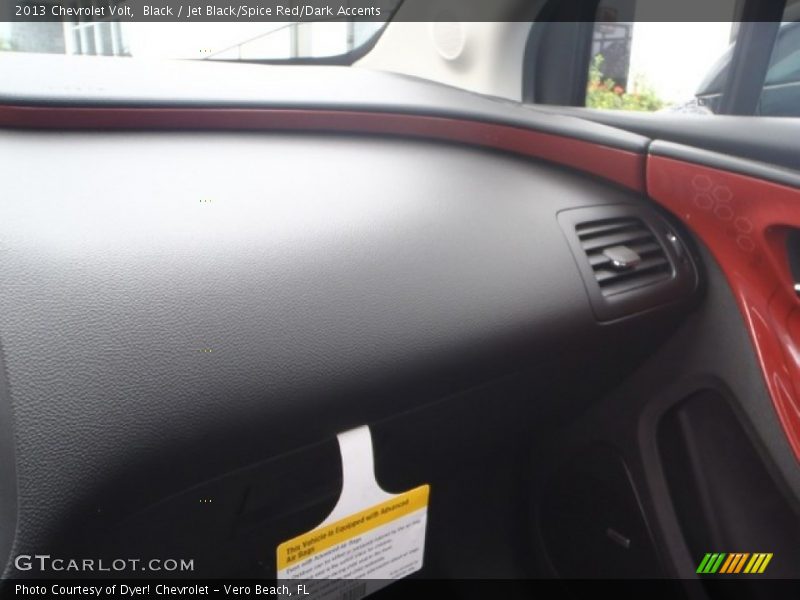 Black / Jet Black/Spice Red/Dark Accents 2013 Chevrolet Volt