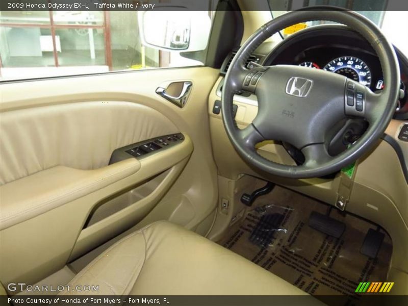 Taffeta White / Ivory 2009 Honda Odyssey EX-L