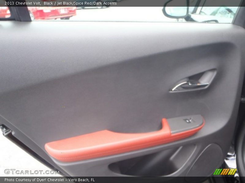 Black / Jet Black/Spice Red/Dark Accents 2013 Chevrolet Volt
