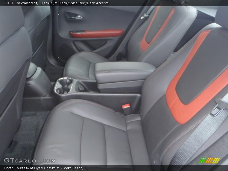 Rear Seat of 2013 Volt 
