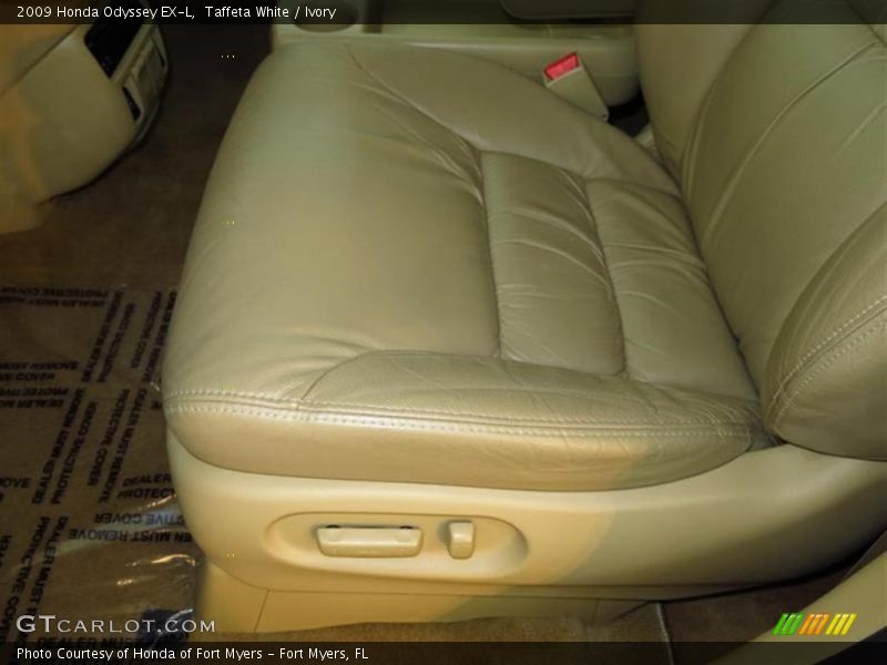 Taffeta White / Ivory 2009 Honda Odyssey EX-L