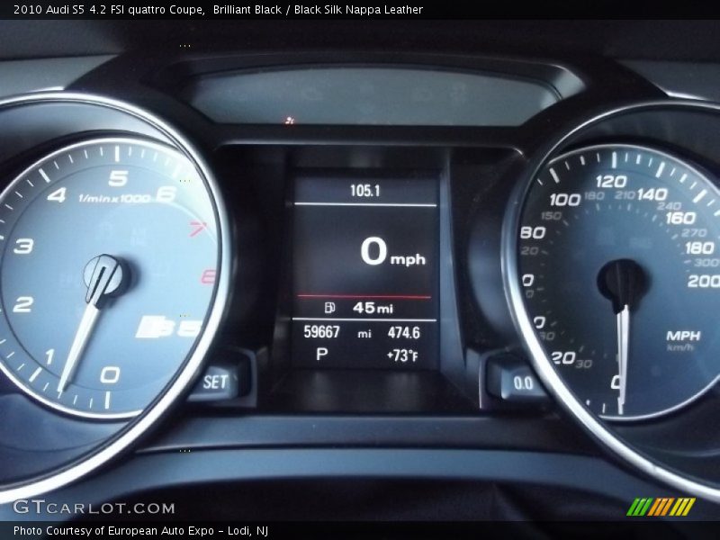  2010 S5 4.2 FSI quattro Coupe 4.2 FSI quattro Coupe Gauges