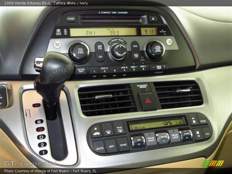 Taffeta White / Ivory 2009 Honda Odyssey EX-L