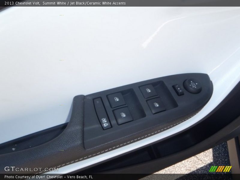 Summit White / Jet Black/Ceramic White Accents 2013 Chevrolet Volt