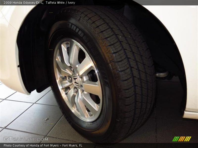 Taffeta White / Ivory 2009 Honda Odyssey EX-L