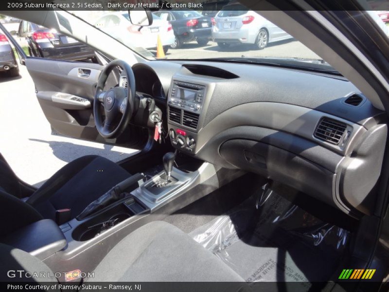 Dark Gray Metallic / Carbon Black 2009 Subaru Impreza 2.5i Sedan