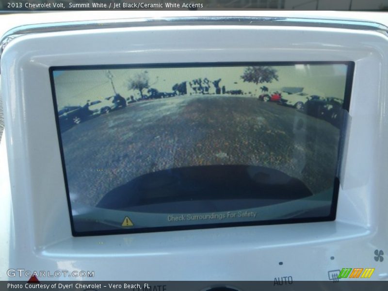 Summit White / Jet Black/Ceramic White Accents 2013 Chevrolet Volt