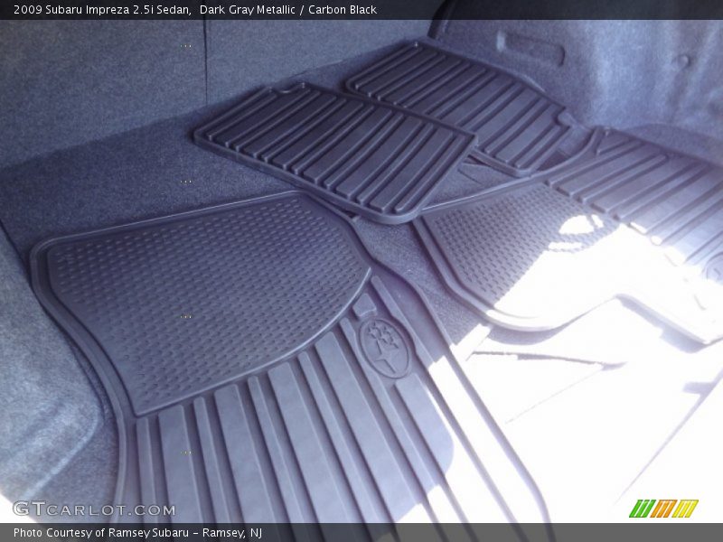 Dark Gray Metallic / Carbon Black 2009 Subaru Impreza 2.5i Sedan