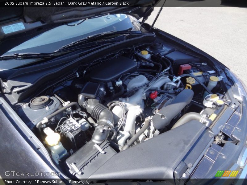 Dark Gray Metallic / Carbon Black 2009 Subaru Impreza 2.5i Sedan