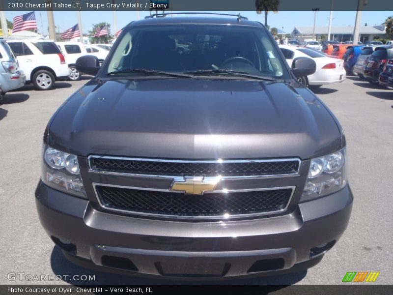 Taupe Gray Metallic / Ebony 2010 Chevrolet Tahoe LT