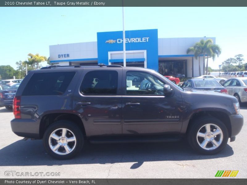 Taupe Gray Metallic / Ebony 2010 Chevrolet Tahoe LT