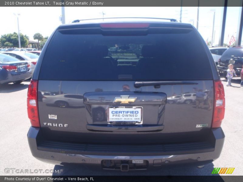 Taupe Gray Metallic / Ebony 2010 Chevrolet Tahoe LT