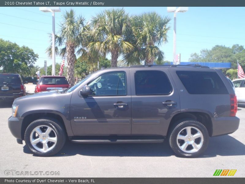 Taupe Gray Metallic / Ebony 2010 Chevrolet Tahoe LT