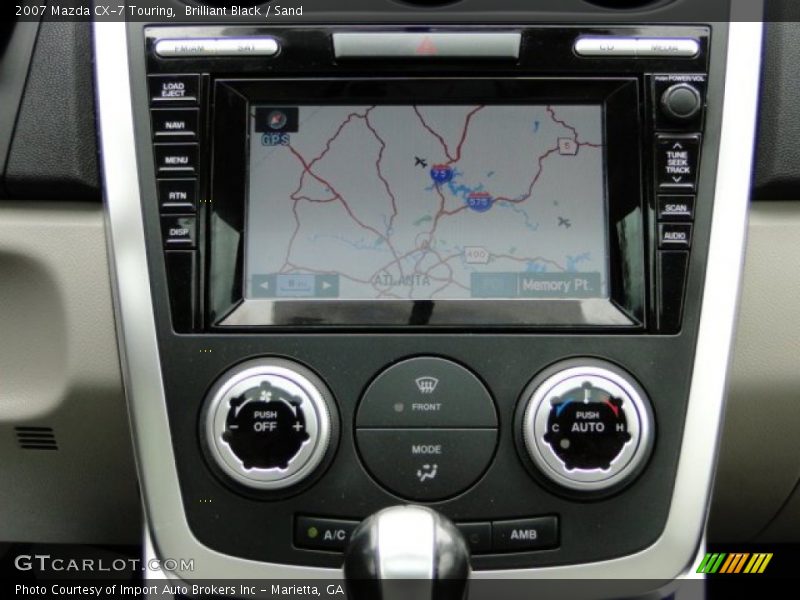 Brilliant Black / Sand 2007 Mazda CX-7 Touring