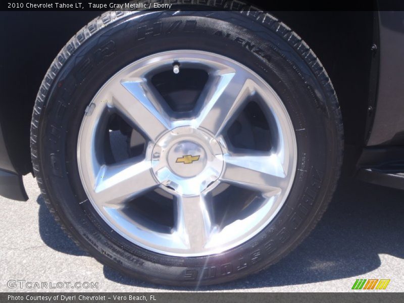 Taupe Gray Metallic / Ebony 2010 Chevrolet Tahoe LT
