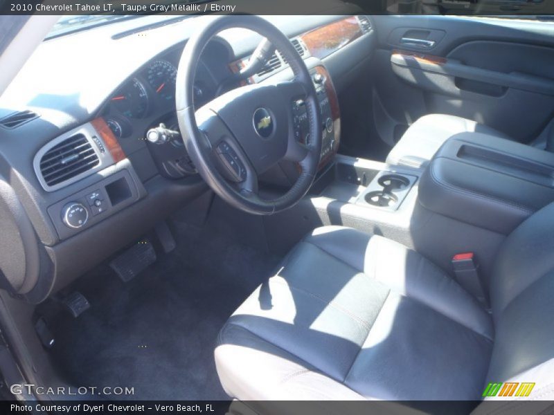 Taupe Gray Metallic / Ebony 2010 Chevrolet Tahoe LT