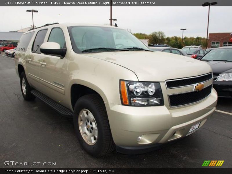 Mocha Steel Metallic / Light Cashmere/Dark Cashmere 2013 Chevrolet Suburban LT 4x4