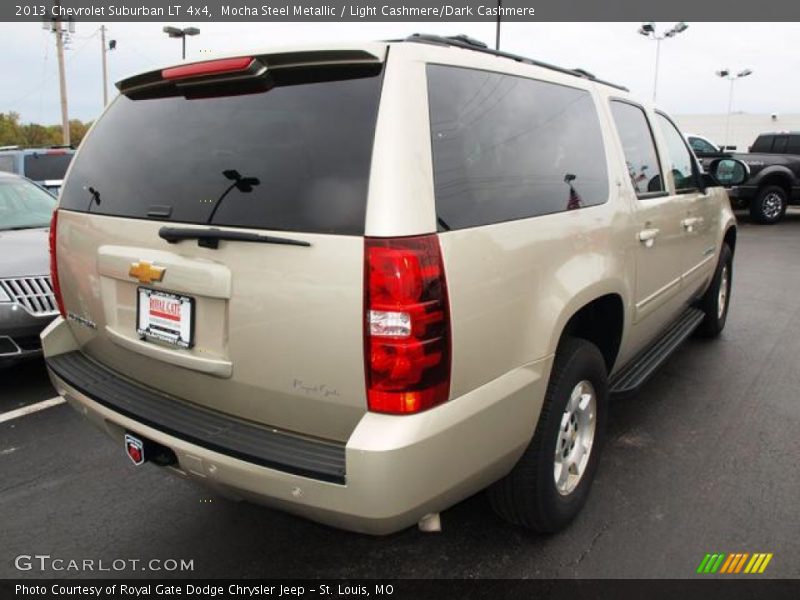 Mocha Steel Metallic / Light Cashmere/Dark Cashmere 2013 Chevrolet Suburban LT 4x4