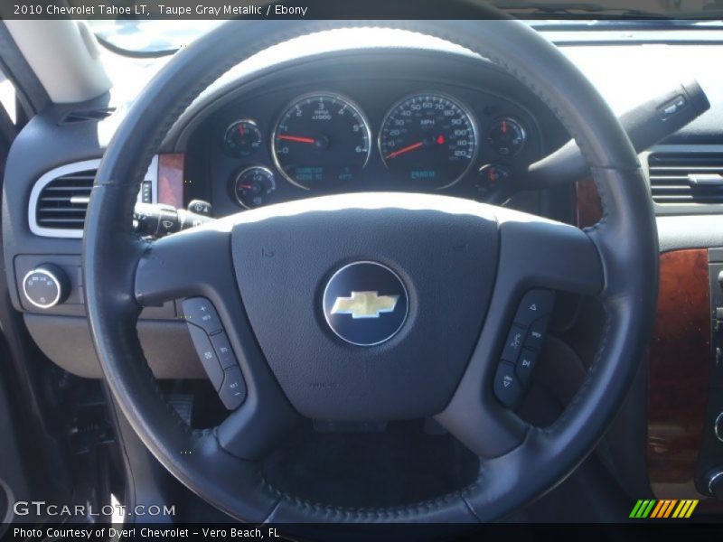 Taupe Gray Metallic / Ebony 2010 Chevrolet Tahoe LT