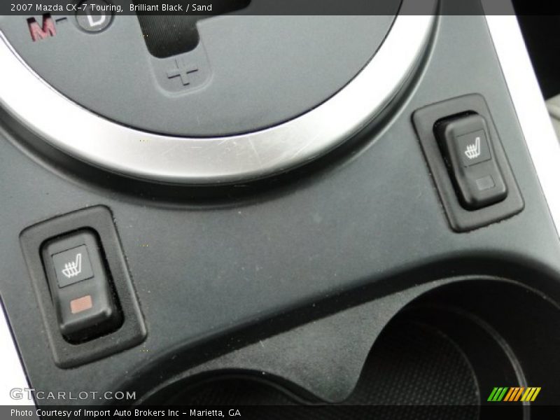 Brilliant Black / Sand 2007 Mazda CX-7 Touring