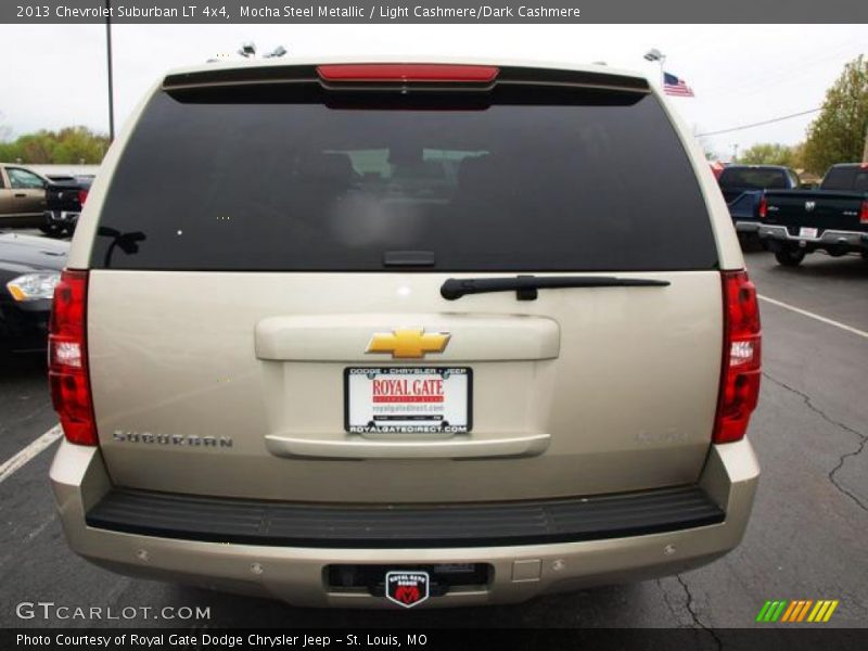Mocha Steel Metallic / Light Cashmere/Dark Cashmere 2013 Chevrolet Suburban LT 4x4