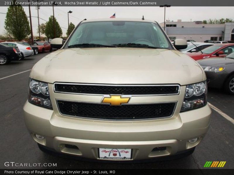 Mocha Steel Metallic / Light Cashmere/Dark Cashmere 2013 Chevrolet Suburban LT 4x4