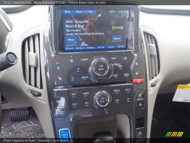Controls of 2013 Volt 