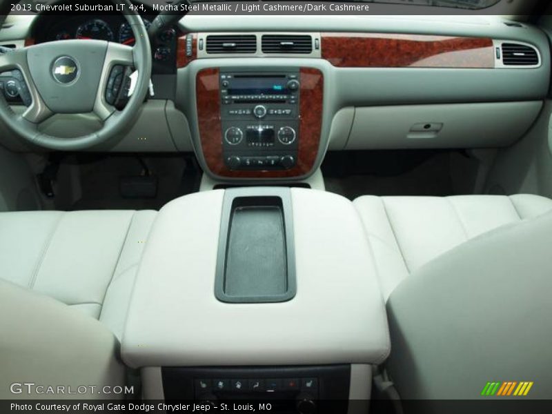 Mocha Steel Metallic / Light Cashmere/Dark Cashmere 2013 Chevrolet Suburban LT 4x4