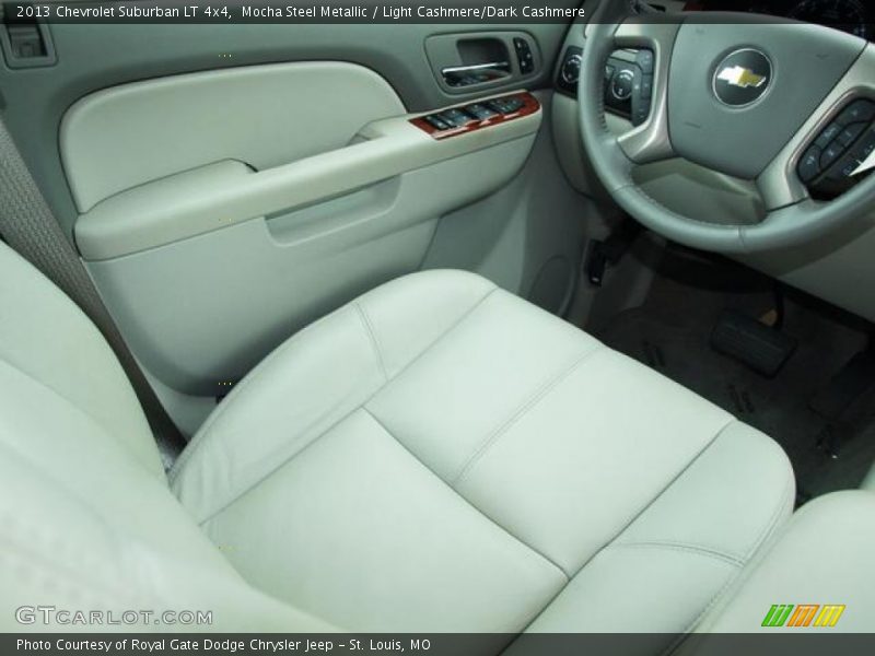 Mocha Steel Metallic / Light Cashmere/Dark Cashmere 2013 Chevrolet Suburban LT 4x4