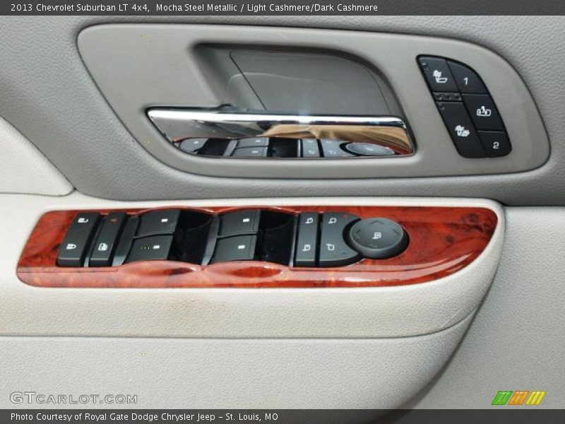 Mocha Steel Metallic / Light Cashmere/Dark Cashmere 2013 Chevrolet Suburban LT 4x4