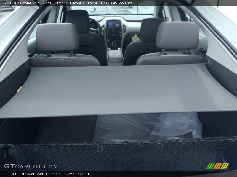 White Diamond Tricoat / Pebble Beige/Dark Accents 2013 Chevrolet Volt