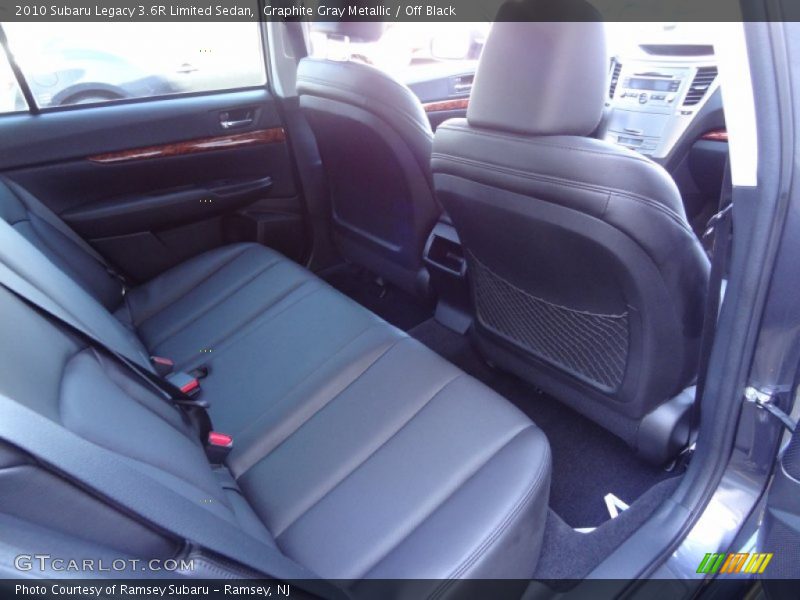 Graphite Gray Metallic / Off Black 2010 Subaru Legacy 3.6R Limited Sedan