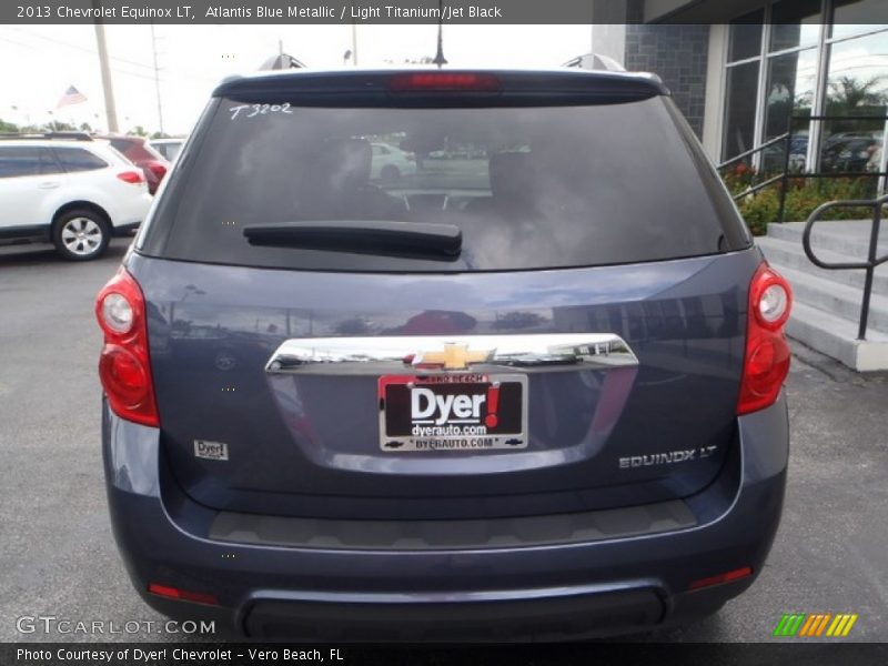 Atlantis Blue Metallic / Light Titanium/Jet Black 2013 Chevrolet Equinox LT