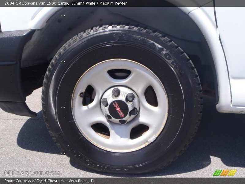 Summit White / Medium Pewter 2004 GMC Savana Van 1500 Cargo