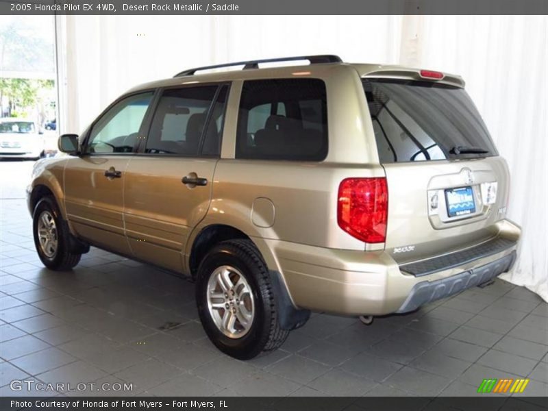 Desert Rock Metallic / Saddle 2005 Honda Pilot EX 4WD